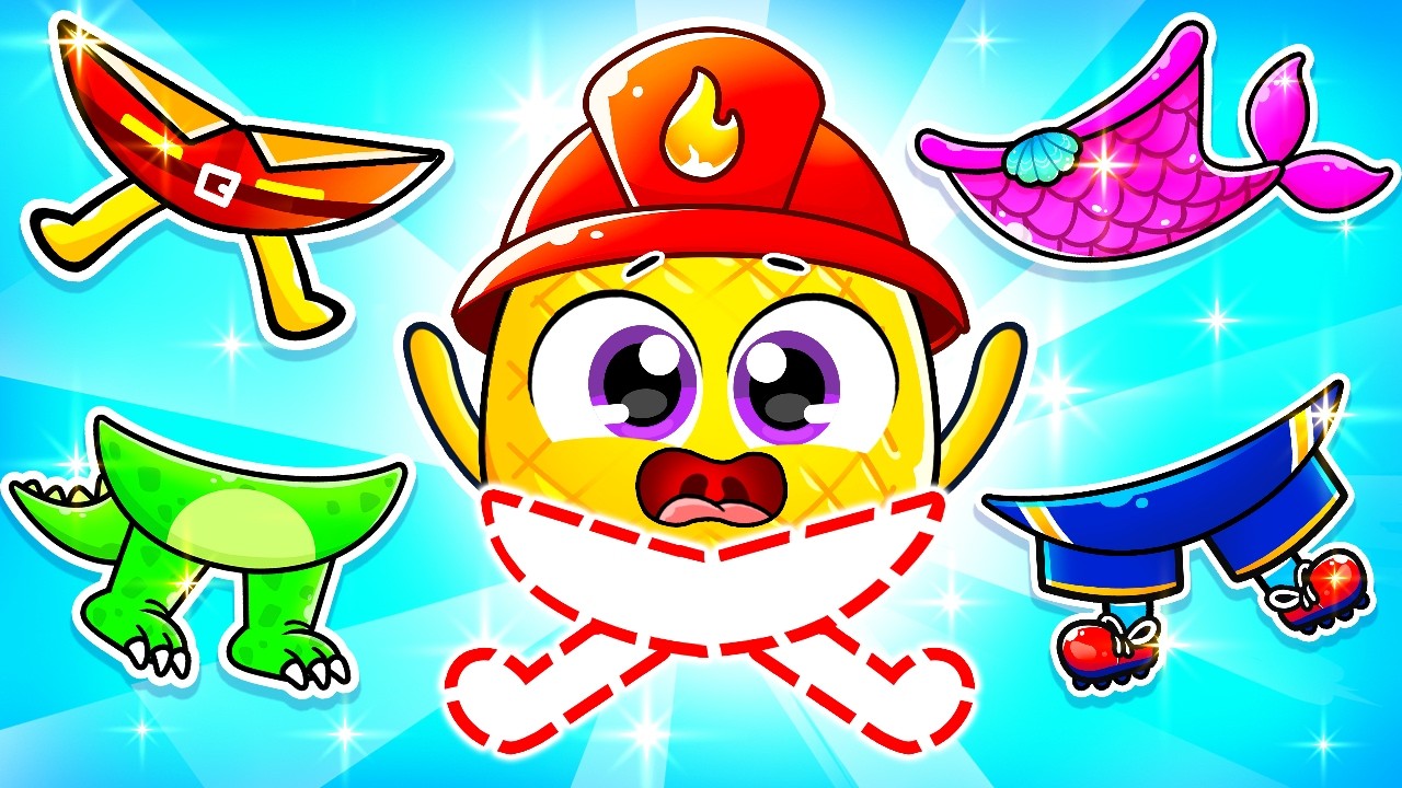 Where Is My Body? Let’s Find the Body Parts | YUM YUM - Funny Kids Songs