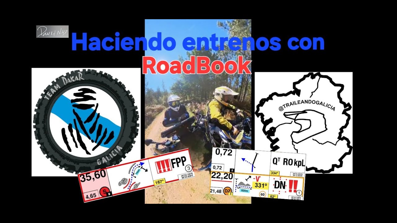 Entrenando Roadbook así se interpreta