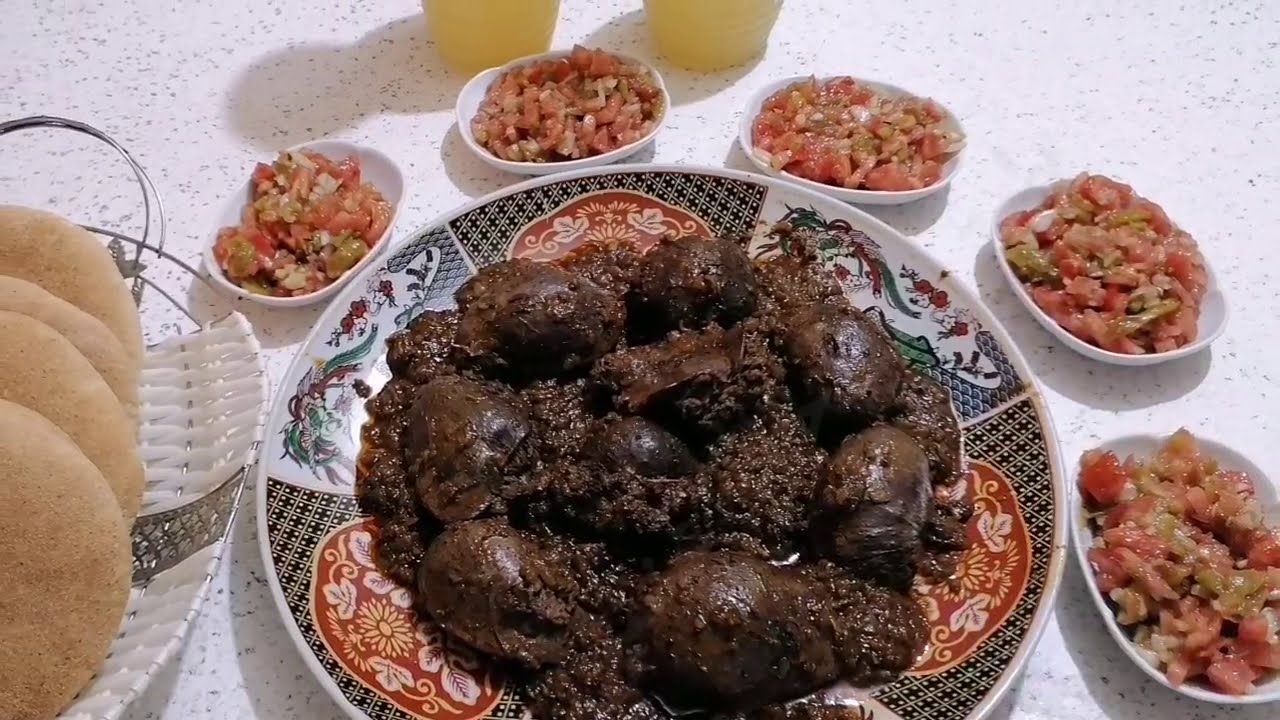 طحال غنمي معمر بحشوة رائعة وشهية