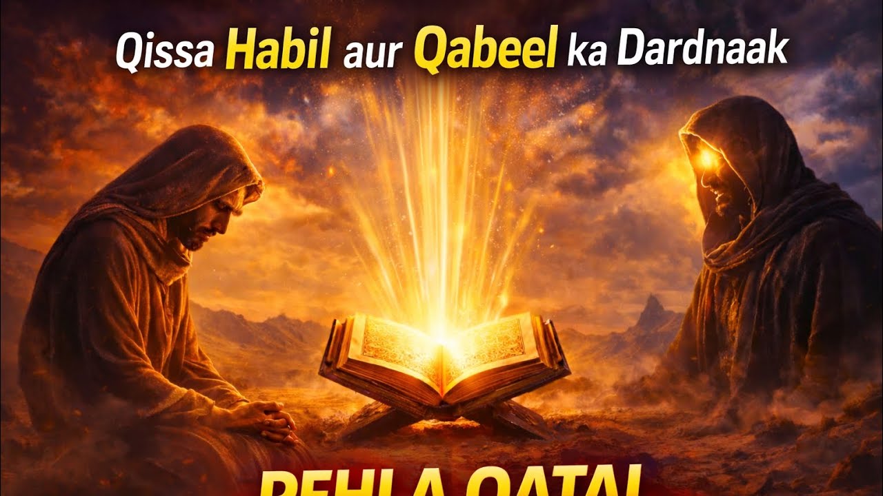 Qabil Aur Habil Ka Waqia|Pehla Qatl, Pehla Khoon Aur Insaniyat Ke Liye Khamosh Warning|Islamic Story