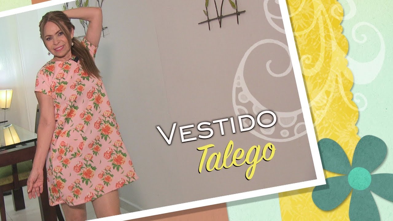 DIY Vestido talego con Bolsillos - baggy dress with pocket- Omaira tv
