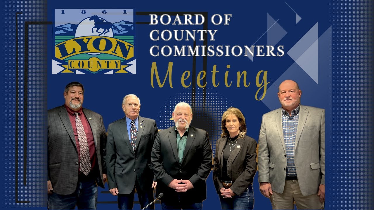 Lyon County Board of Commissioners Meeting 01.05.2026