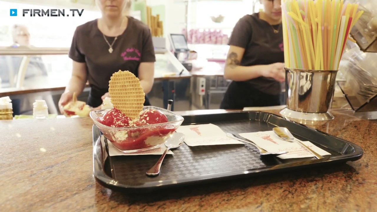 Eisdiele in Frankfurt am Main: Gelateria Ital.-Eis-Caf&eacute; Lido - gem&uuml;tlicher Eissalon mit Kaffeehaus