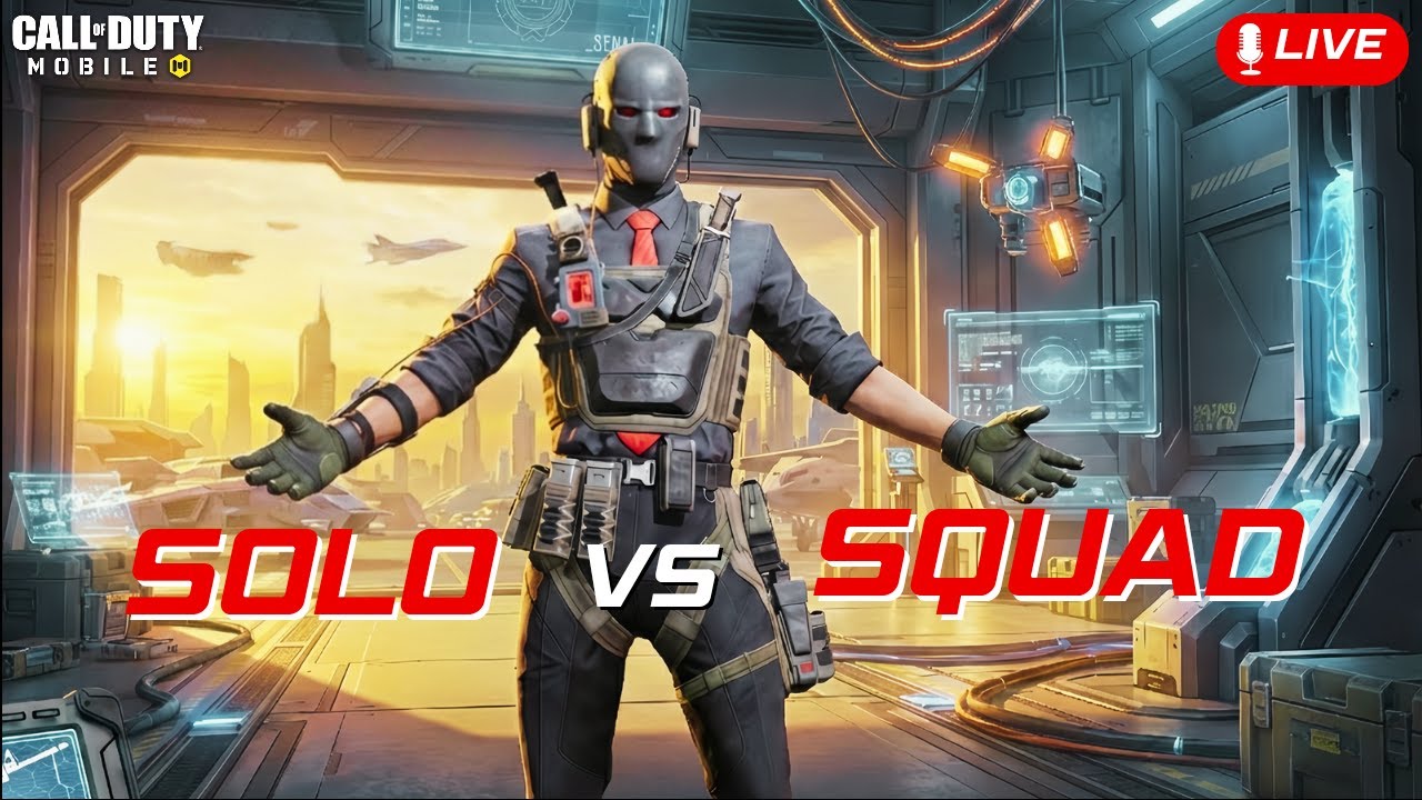 Codm Live | Winter Vibe SOLO vs SQUAD🥶
