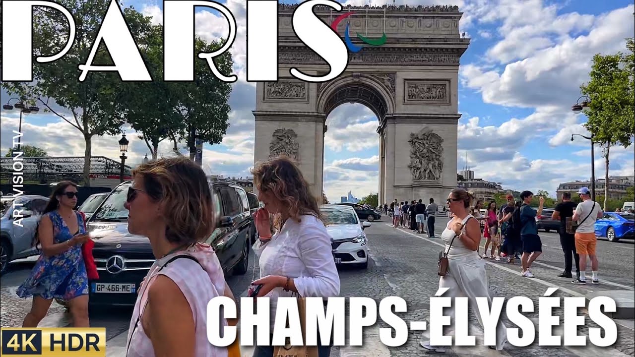 🇫🇷[PARIS 4K] WALK IN PARIS 