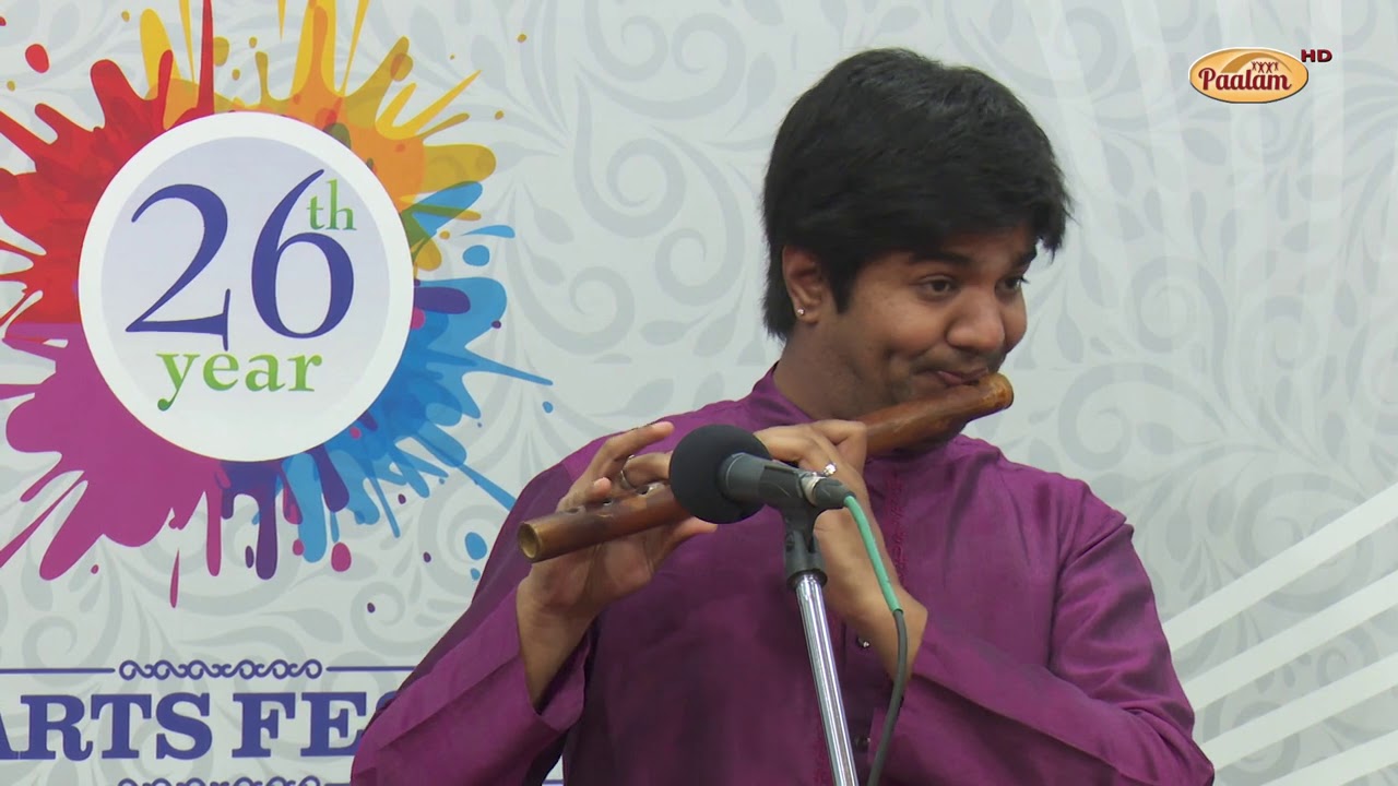 FULL VERSION – Flute J.A.Jayant  – Mudhra’s 26th Fine Arts Festival