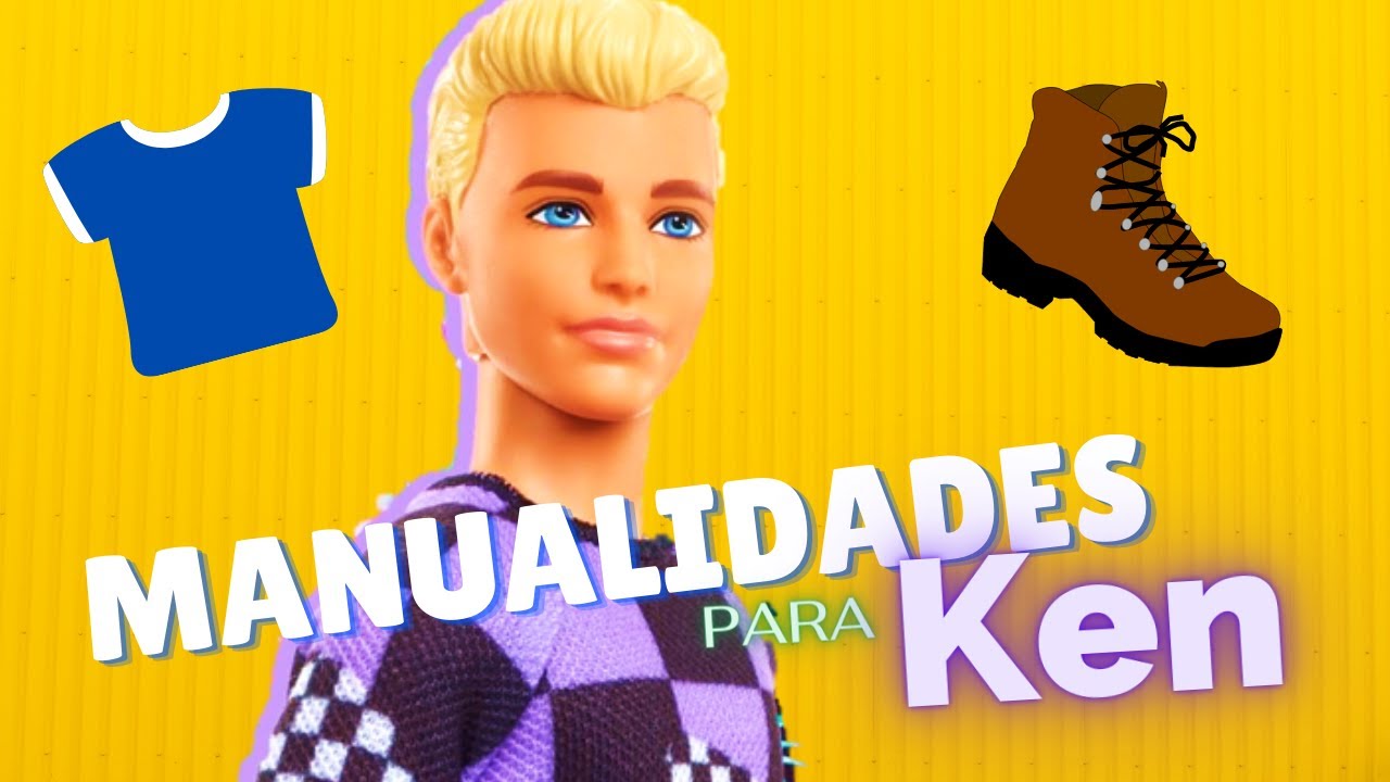 Manualidades para Muñeco KEN de BARBIE | CAMISA Y ZAPATOS FACIL!