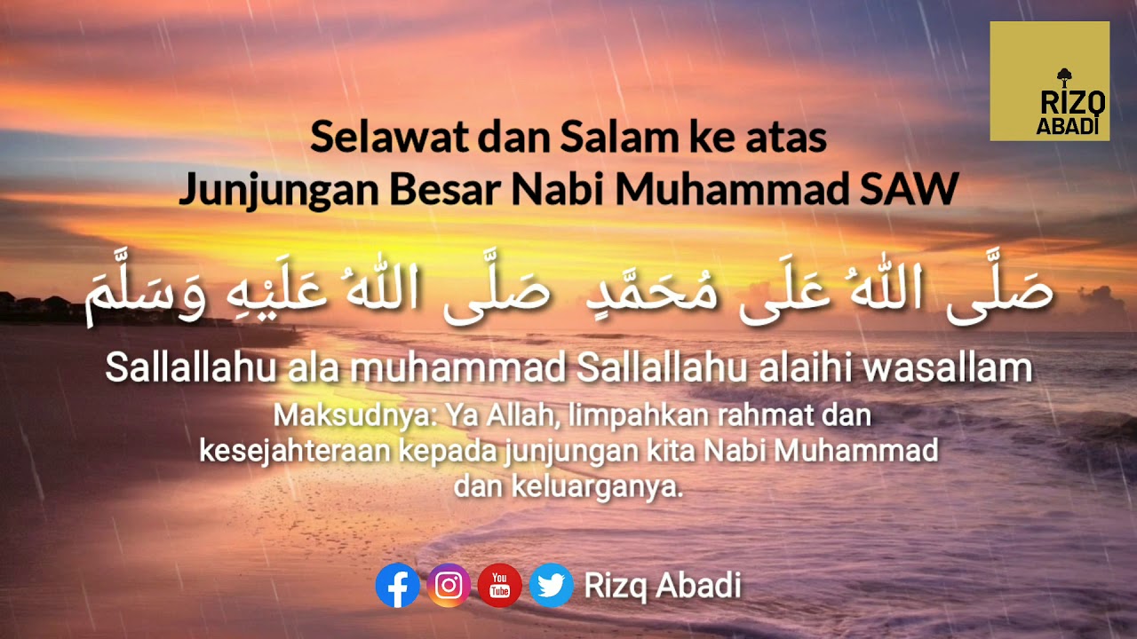 SELAWAT NABI MUHAMMAD 100X