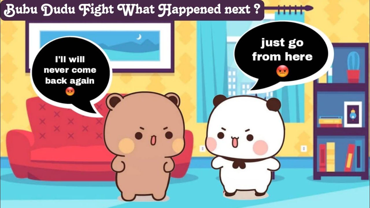 Bubu Dudu Fight 😔 Let's See What Happens Next 😳 | #bubududu #bearpanda #sad #emotional