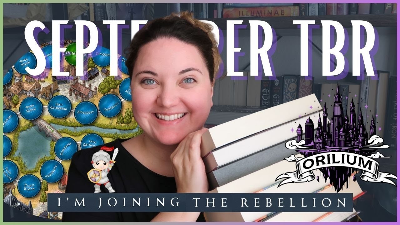 Joining a rebellion and going back to magic school 🎲🗡📚 // September TBR