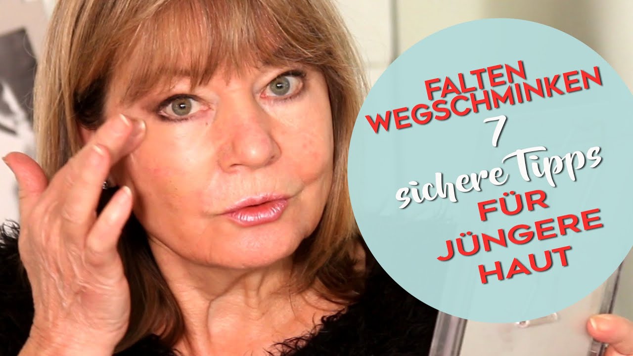 Falten wegschminken   7 sichere Tipps für jüngere Haut