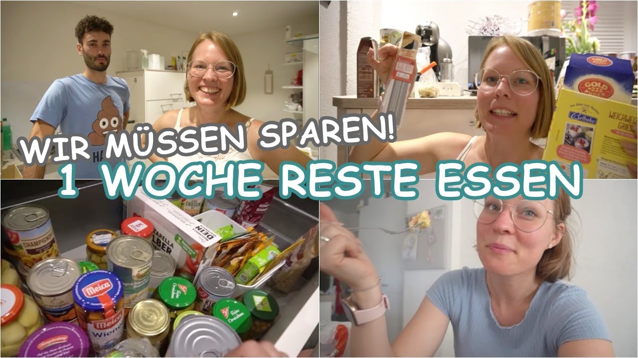 1 Woche Reste kochen | Geld sparen | VLOG