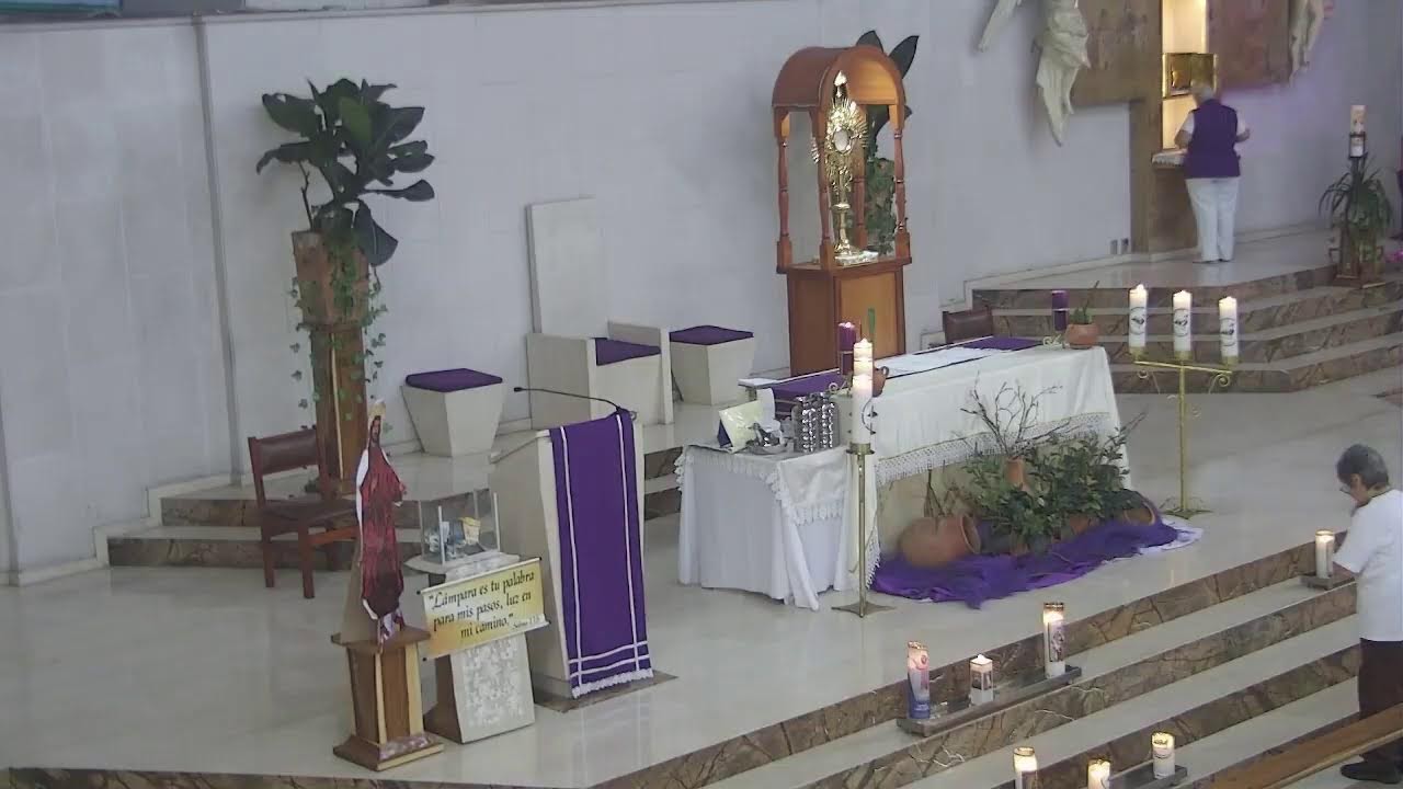 SANTO ROSARIO Y SAGRADA EUCARISTIA VIERNES 6 DE MARZO 6:00 A.M