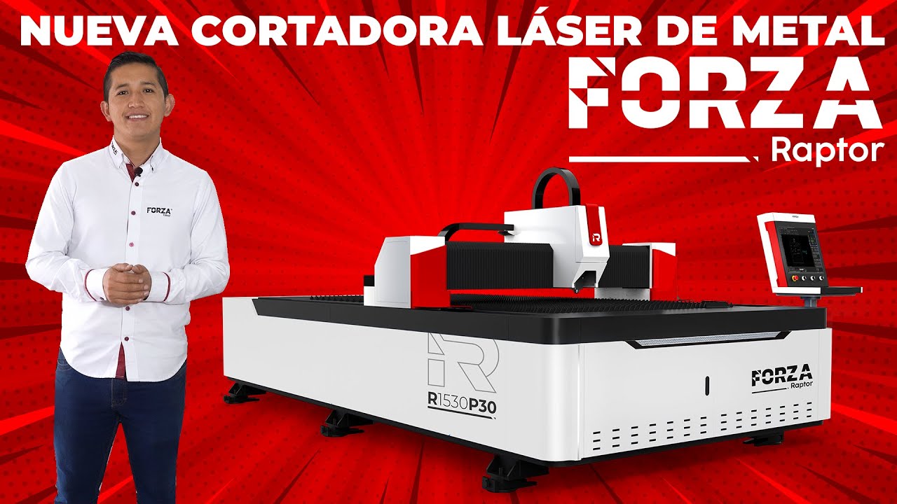 FIBRA LASER FORZA RAPTOR PRESENTACI&Oacute;N MAQUINA DE CORTE LASER PARA METALES