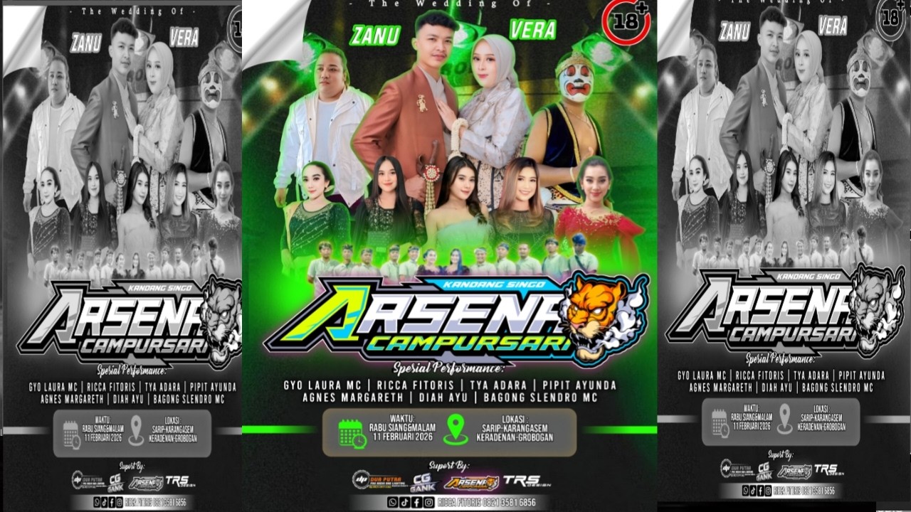 LIVE SETREAMING ARSENA  MUSIC  || WEDDING VERA & AHMAD // TAJ HD PRO // DUA PUTRA AUDIO  AUDIO