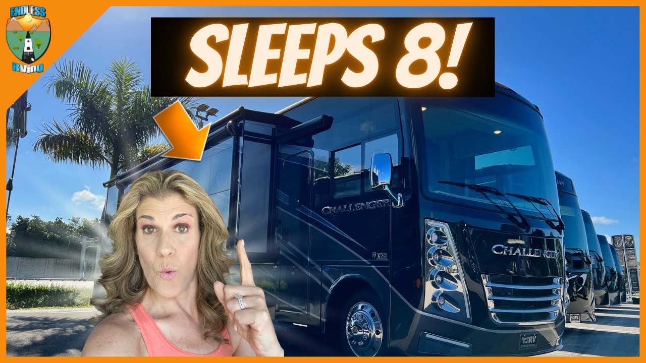 2022 Thor Challenger 35mq — The Perfect Class A Motorhome For Large Family!