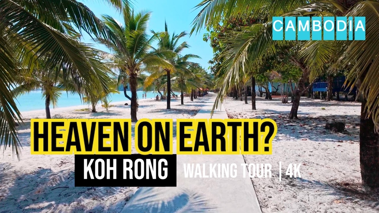 KOH RONG | CAMBODIA 💛 Long Set - Kaoh Touch Beach | 4K