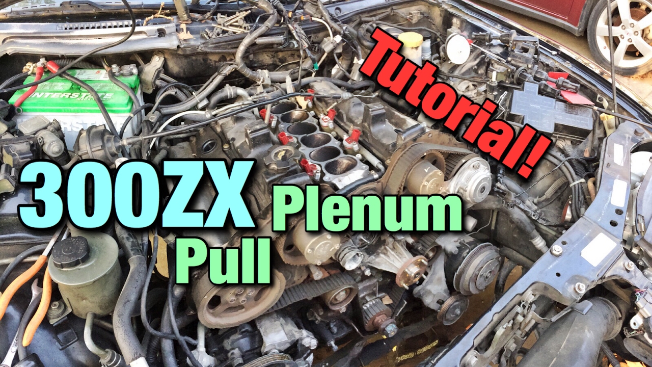 Снятие коллектора 300ZX