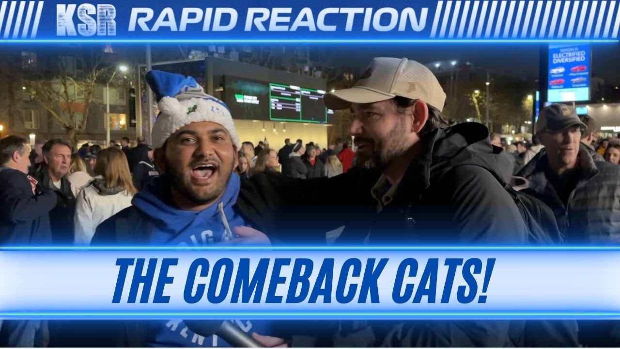 Kentucky comes back from DOWN 18 to beat Gonzaga in Seattle | Rapid Reaction