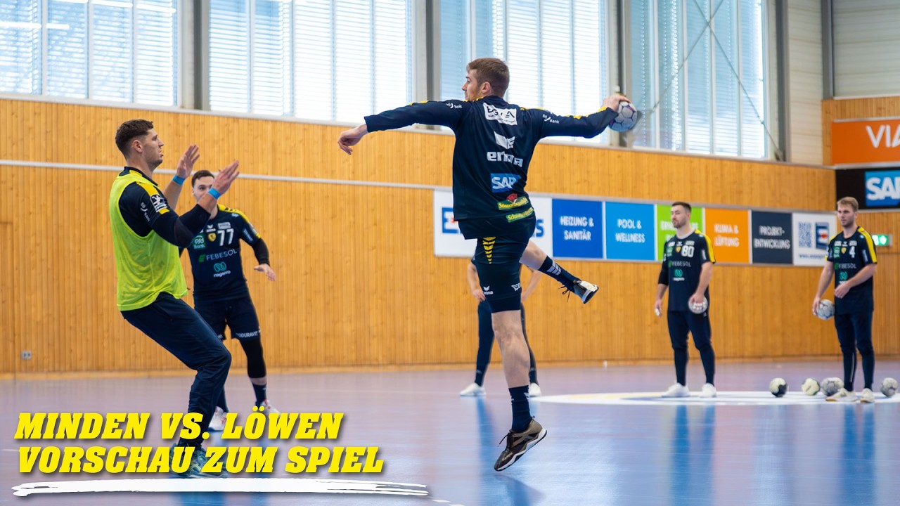 Minden vs. Löwen - Vorschau zum Spiel - DAIKIN HBL 25/26