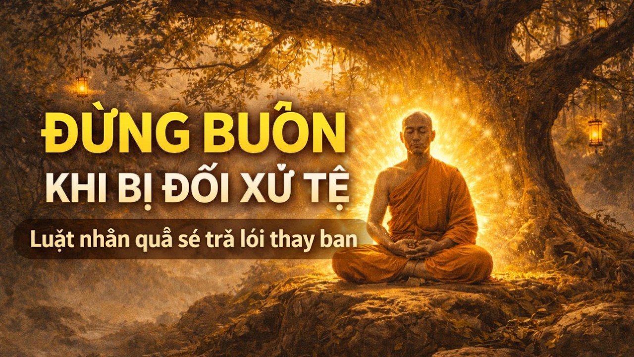 CỔ NHÂN DẠY: Đừng Buồn Khi Bị Đối Xử Tệ – Luật Nhân Quả Sẽ Trả Lời Thay Bạn