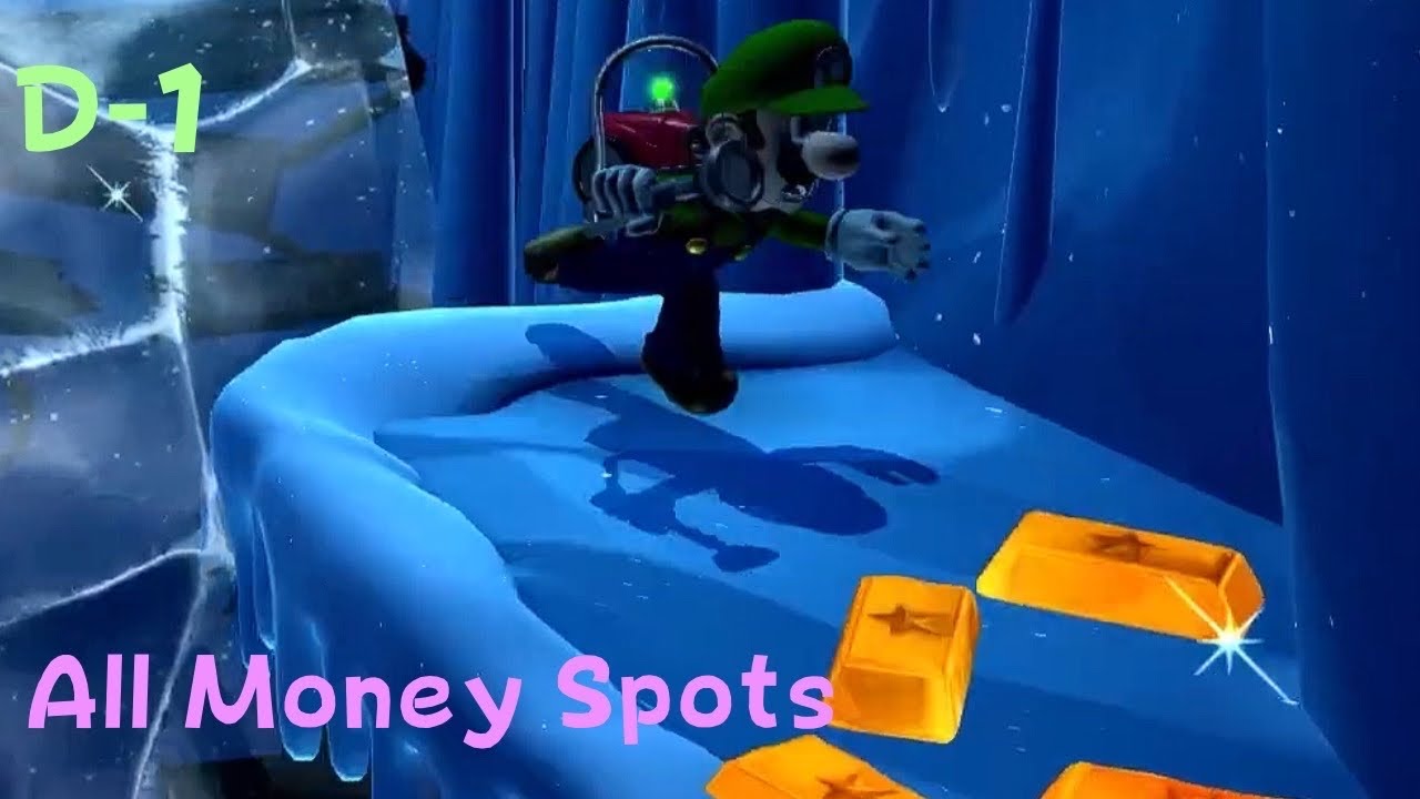 Luigi's Mansion 2 HD - All Money Spots Part 19: Cold Case