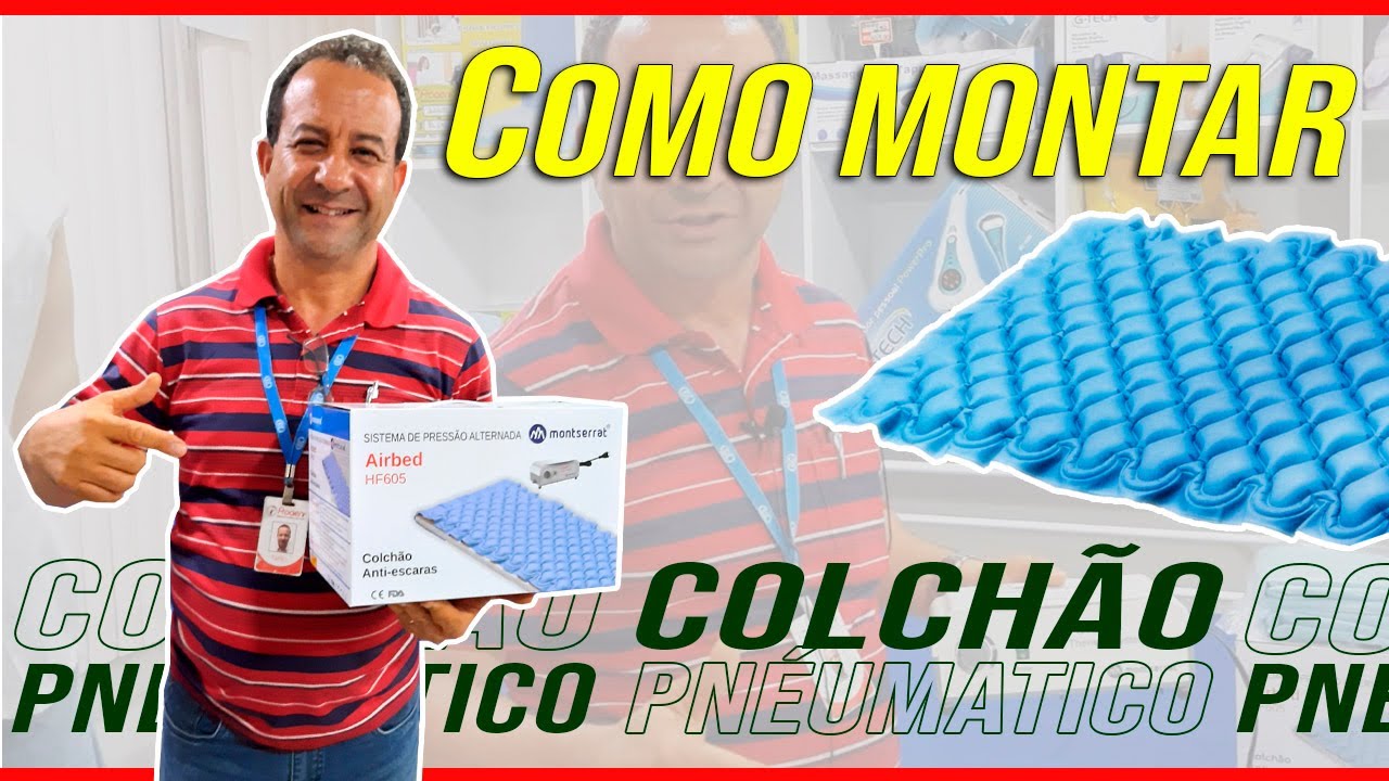 Como Montar  Colchão Pneumático de forma rápida e fácil | Dica Proaenf