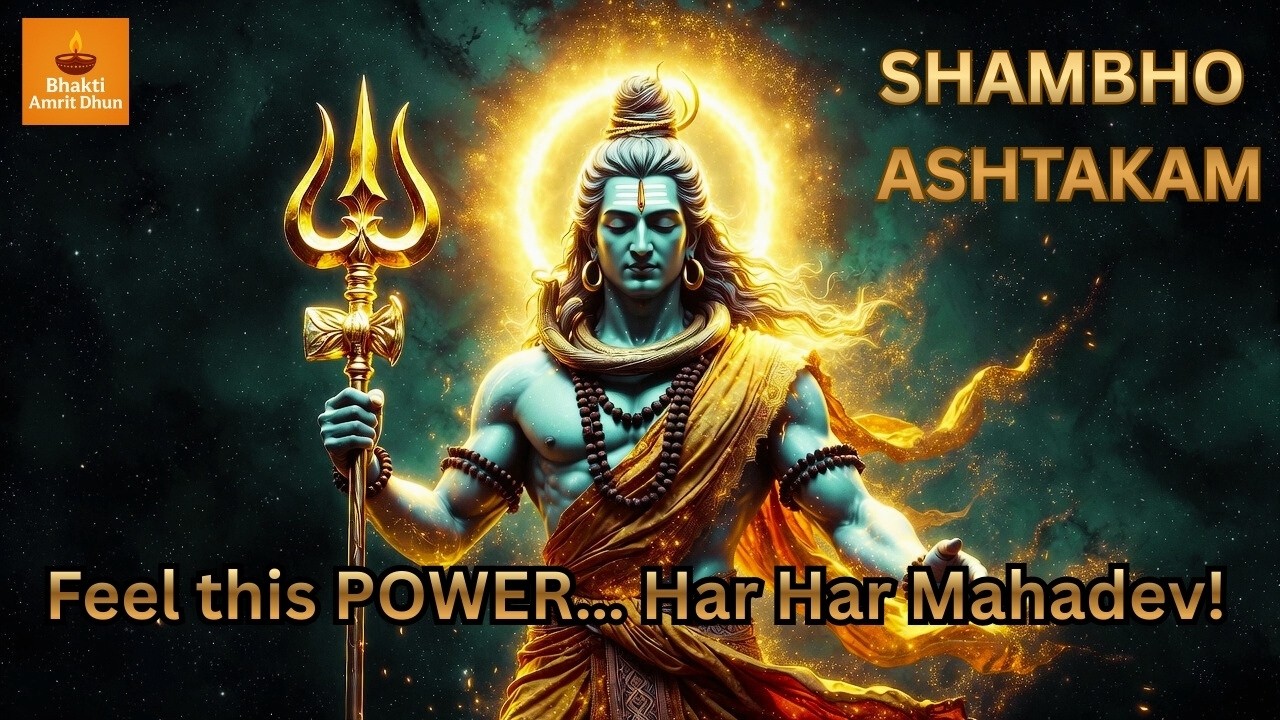 Shambho Ashtakam | Feel Lord Shiva’s Powerful Presence | Deep Peace & Inner Strength