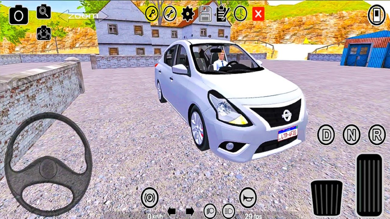 Nissan Versa 2015 Car Mod Driving - Proton Bus Simulator Urbano Android Gameplay