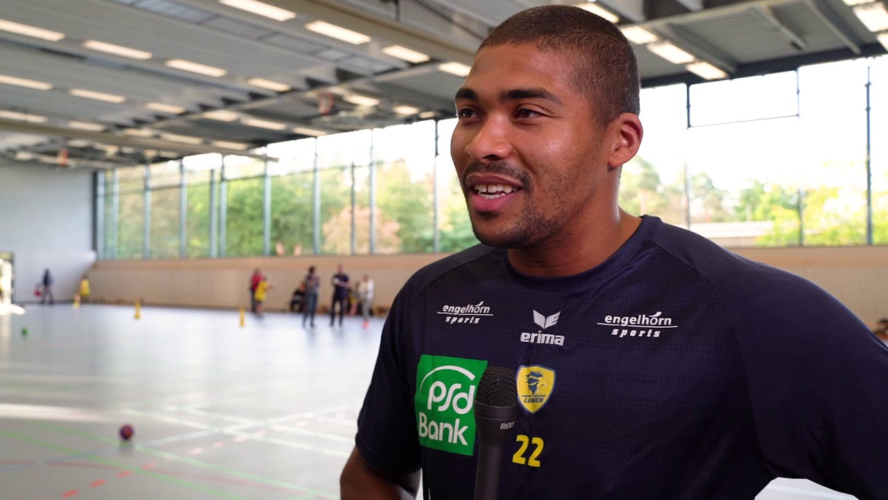 Mads Mensah & Filip Taleski beim Training mit dem TV Ispringen