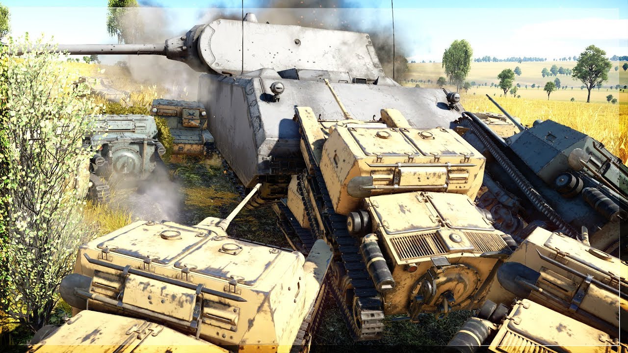 60+ Smallest Tanks In Game VS HEAVIEST TANK In Game (War Thunder)