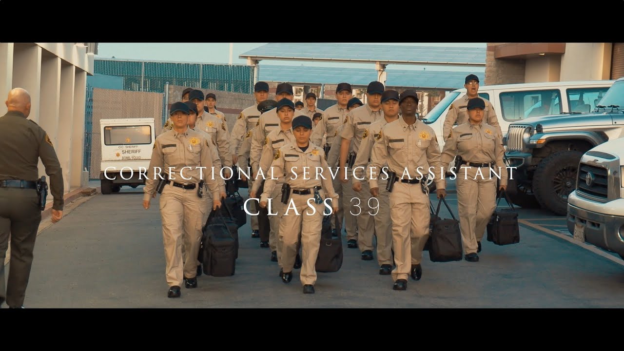 OC Sheriff Correctional Services Assistant Class #39