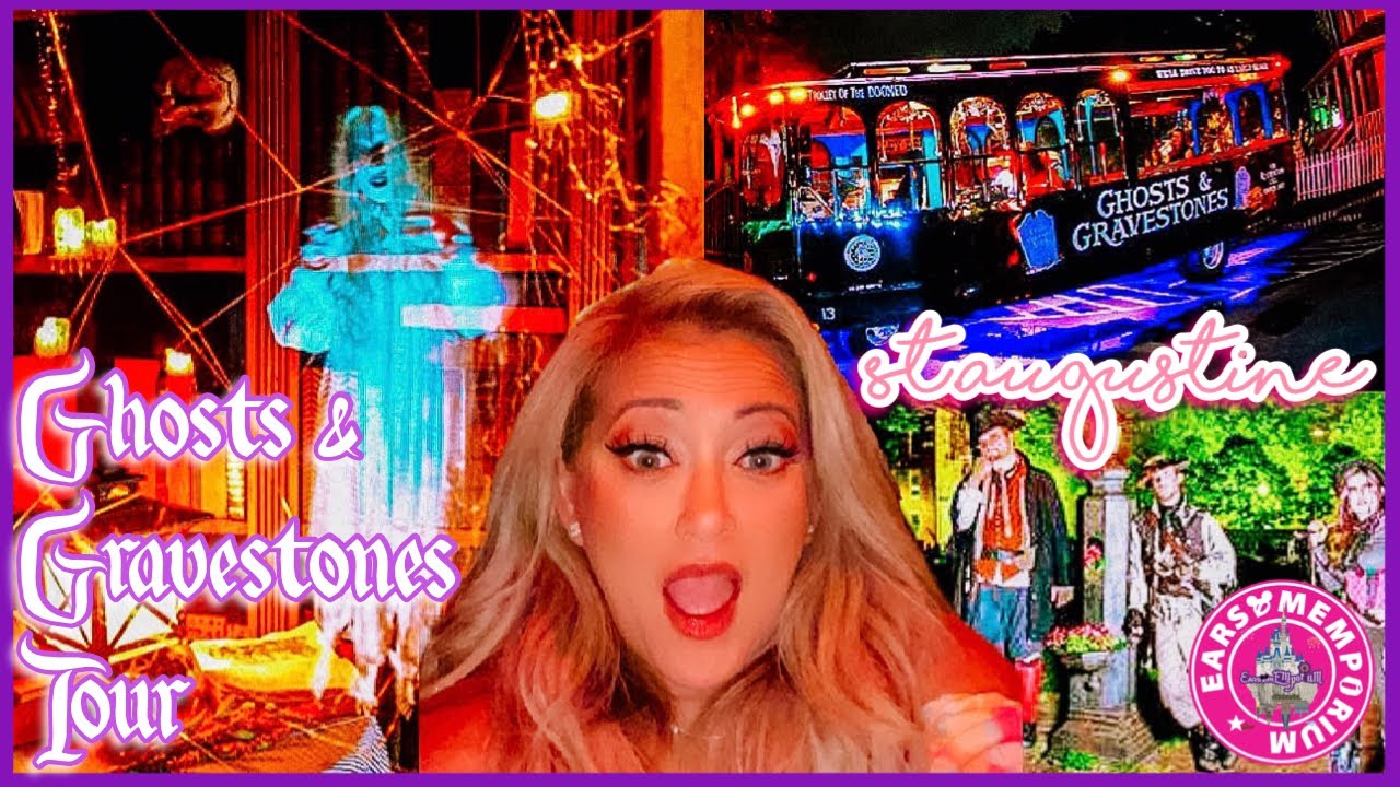 🔴LIVE:Ghosts & Gravestones Tour|St. Augustine|Old Town Trolley Tour