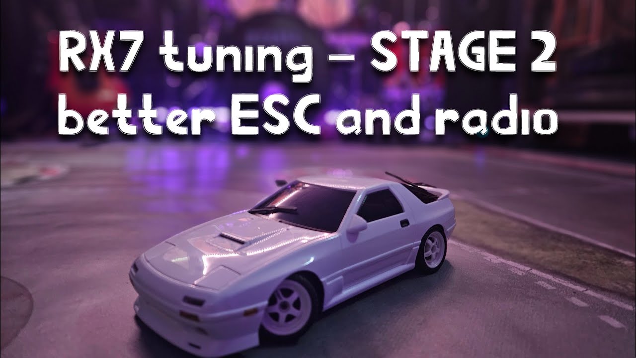 LDRC 1:18 Drift - STAGE 2 - better electronics (ESC and radio)