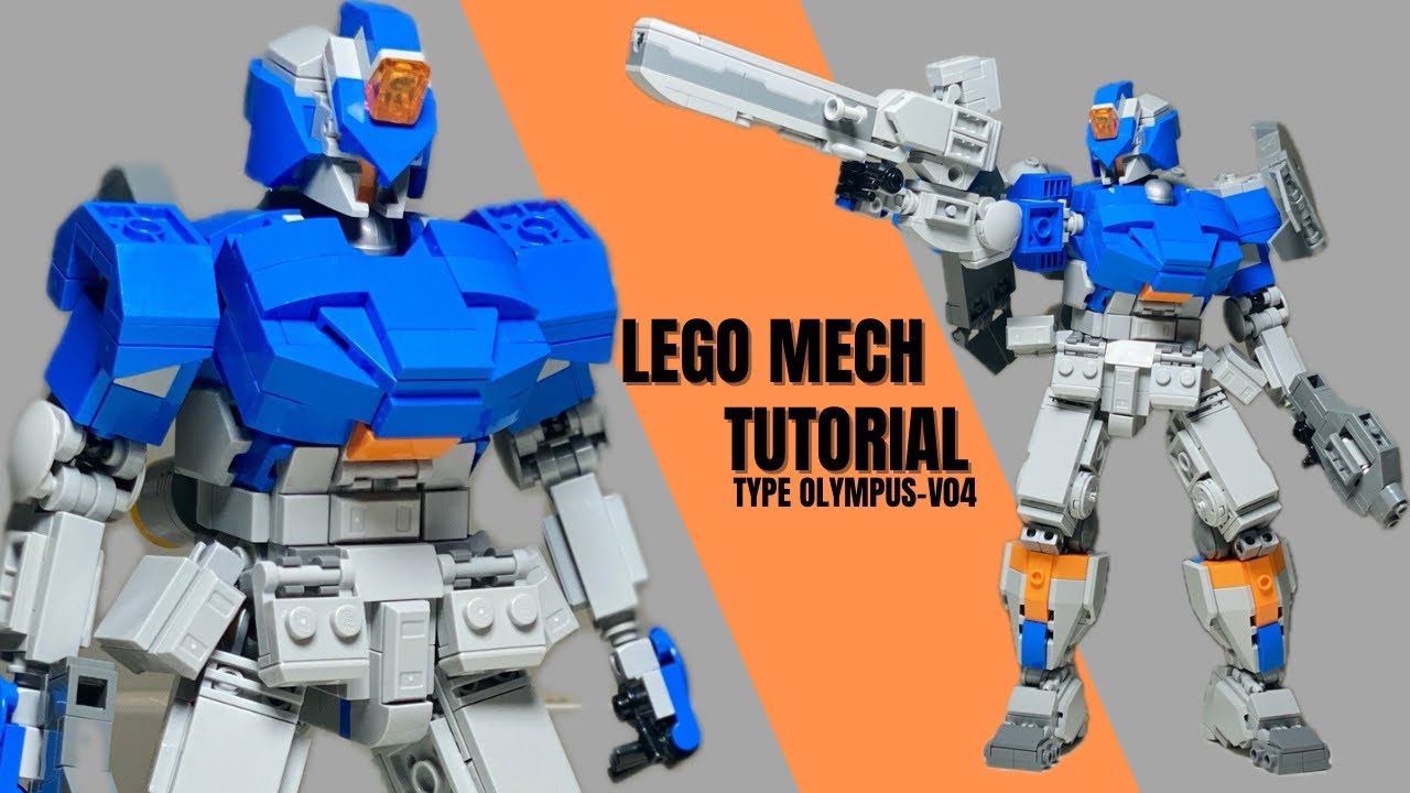 How to Build a MOC LEGO Mech: Type Olympus V04 | Step-by-Step Tutorial