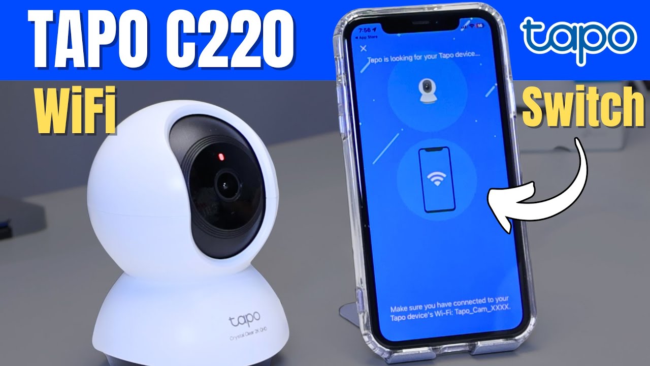 Tapo C220: Как изменить Wi-Fi