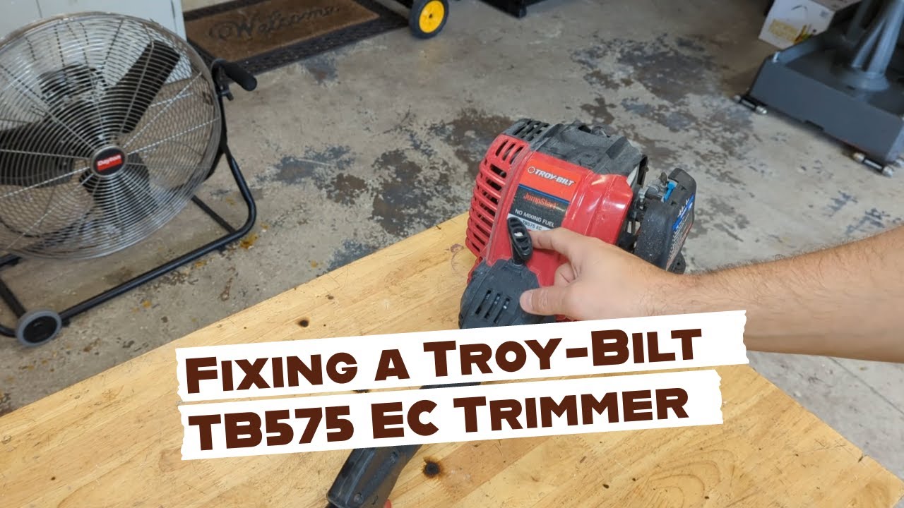 Возрождение триммера/воздуходувки Troy-Bilt TB575 EC