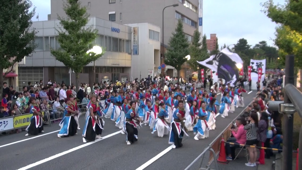 2017　10 7  安濃津よさこい 裁判所前会場　ダンスチーム凛