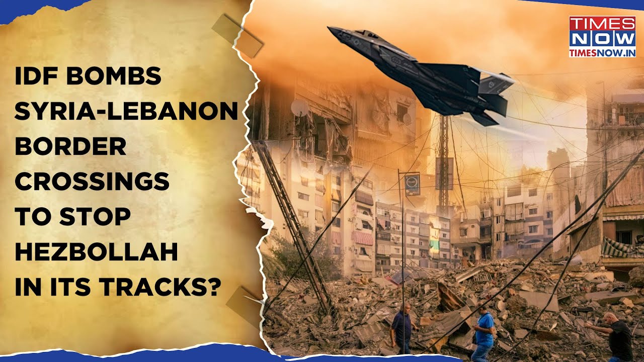 IDF Enters Syria Civil War? Israeli Fighters Bomb Border Crossings To Stop Hezbollah From Re-Arming?