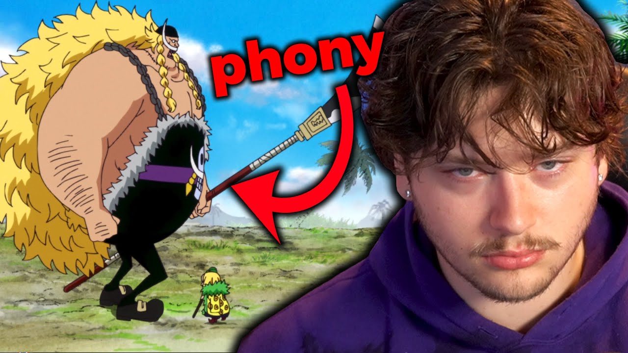 I refuse to believe this big lard of poo is White Beard's son. (one piece reaction)