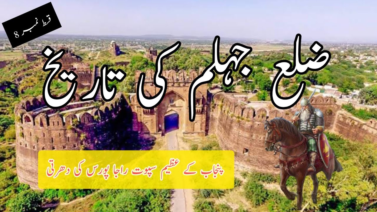 History of District Jhelum in urdu/Hindi