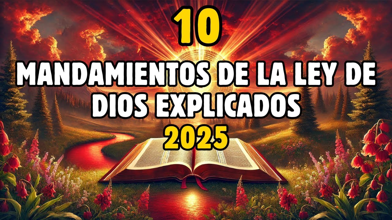 LOS 10 MANDAMIENTOS DE LA LEY DE DIOS REVELADOS UNO A UNO | LA VERDAD QUE POCOS CONOCEN (2025)