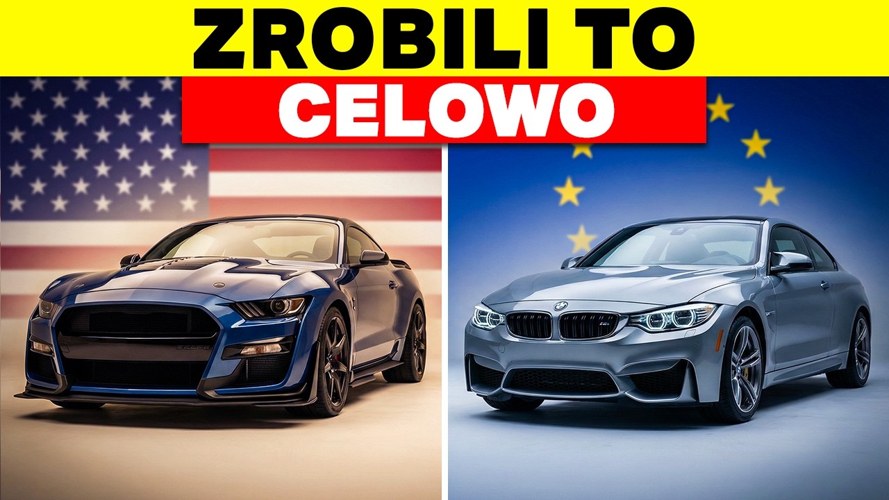 Dlaczego SAMOCHODY EUROPEJSKIE I AMERYKAŃSKIE Są TAK R&Oacute;ŻNE?