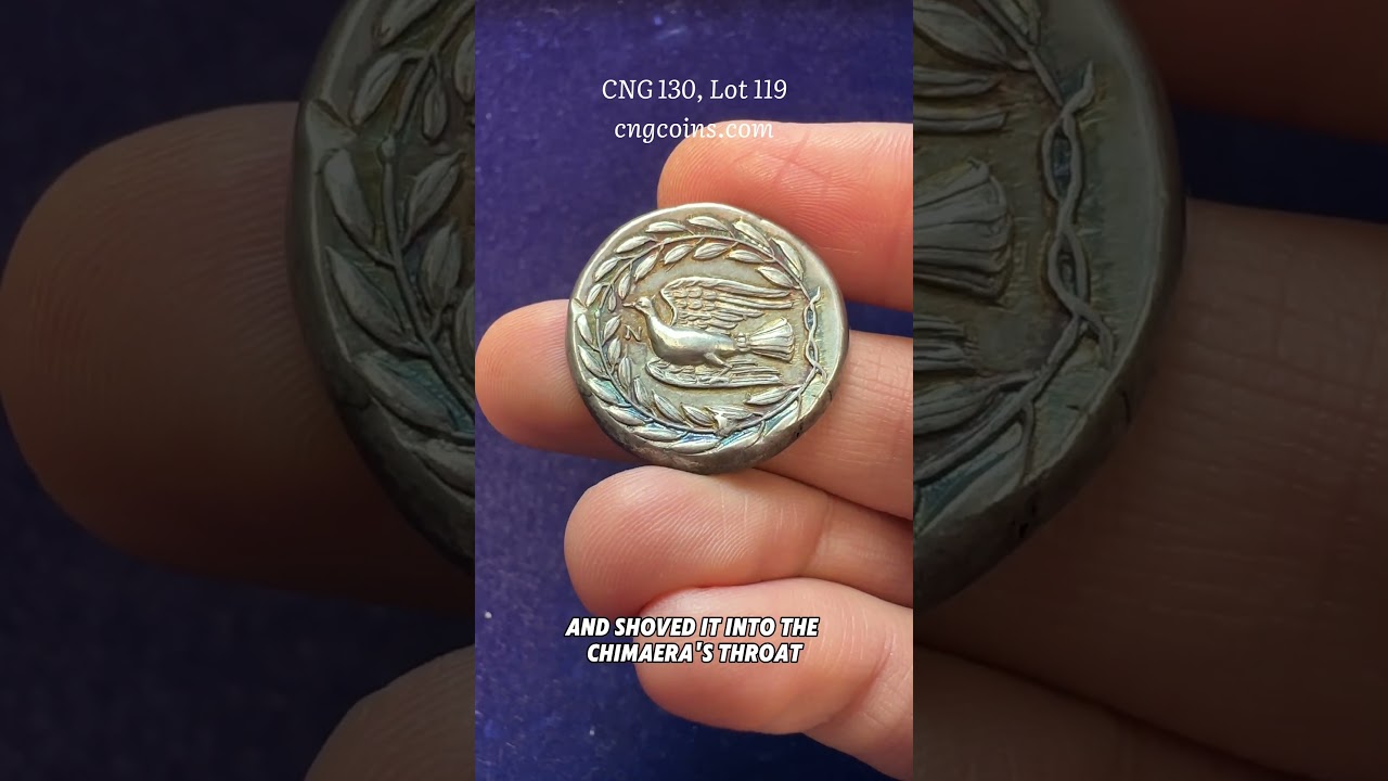 What's coming up in CNG 130? Aleeza Brown: Lot 119 -- A Sikyon Chimaera Stater w/ Attractive Toning