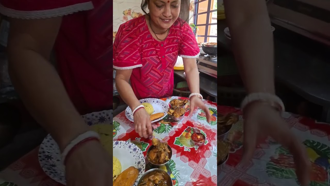 দুই বছরের বেশি হবে এতদিন পর ছেলেটা আসলো ওর পছন্দমত টি সব রান্না হয়েছে 🤤😋 #reels #lunch