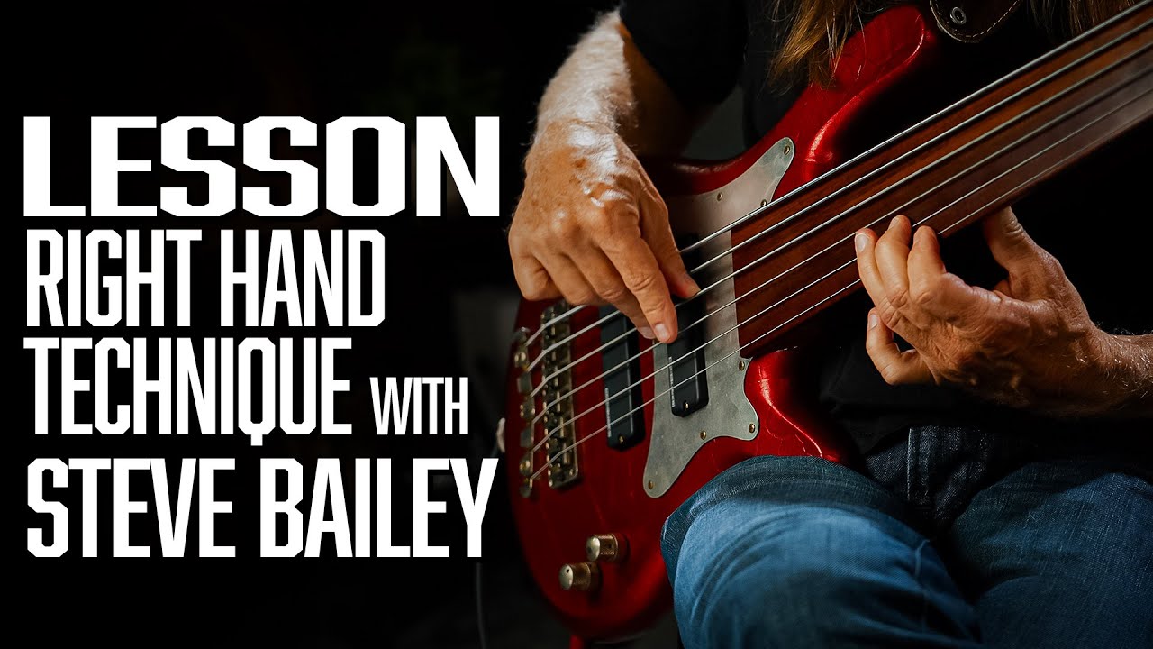 Steve Bailey’s Right-Hand Technique: Mastering Speed & Evenness | Triplet Exercises