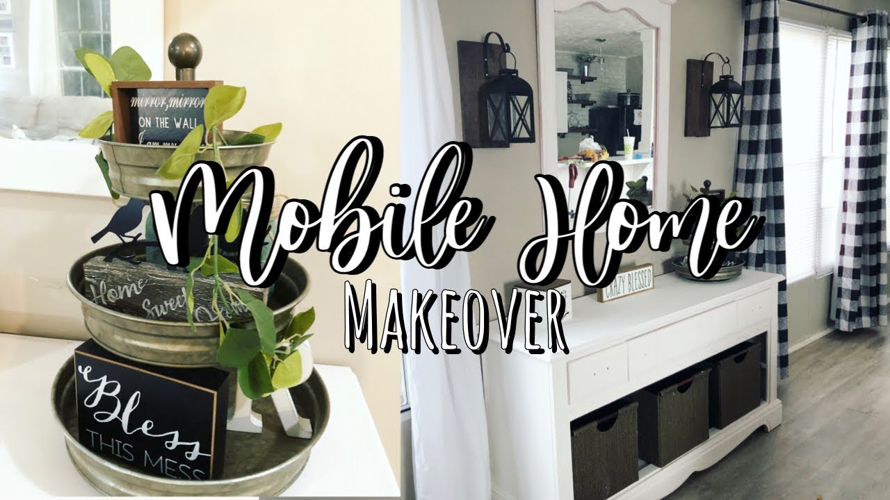 MOBILE HOME UPDATES | DIY dresser makeover | remodeling our singlewide mobile home | on a budget 💰