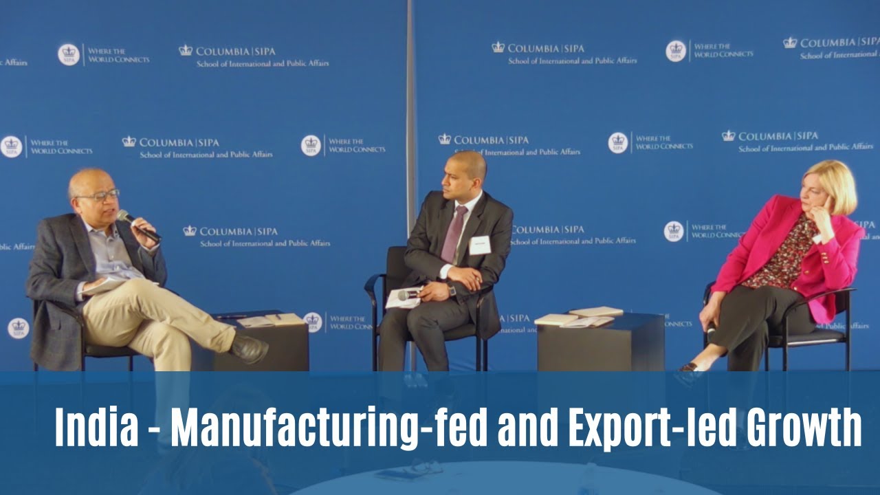 India - Manufacturing-fed and Export-led Growth