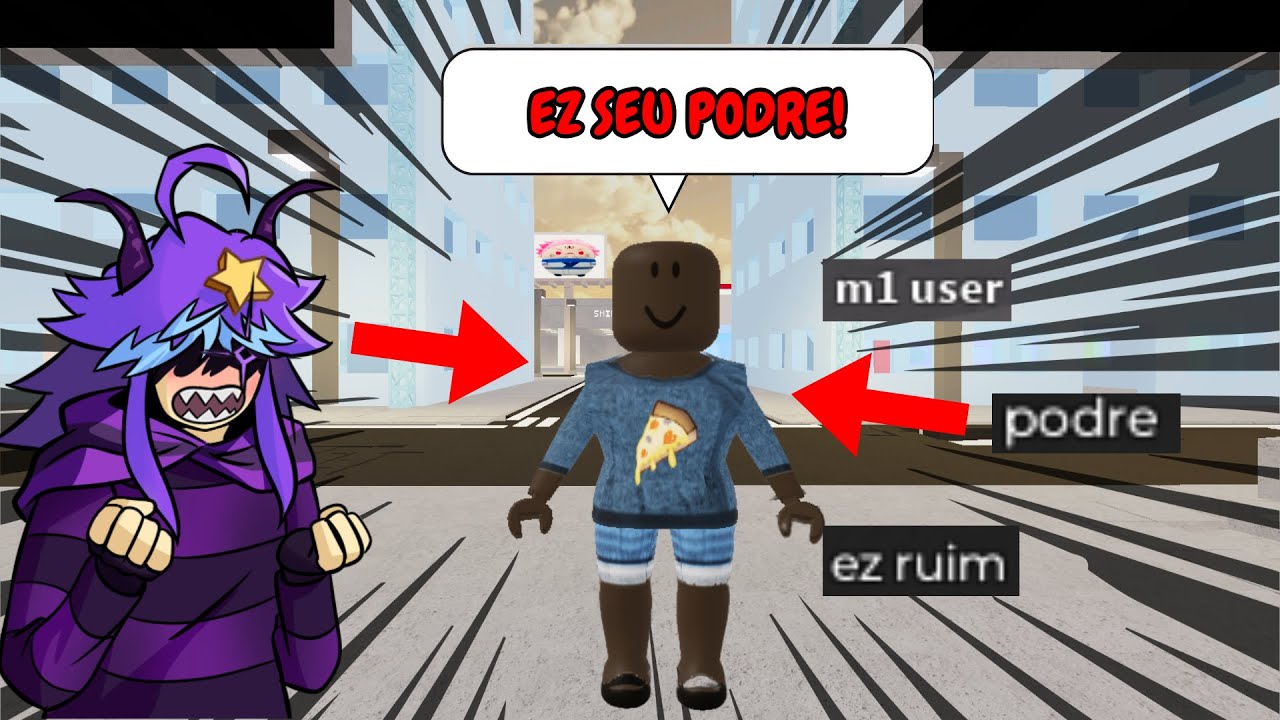 DESTRUI UM TOXICO CHOR&Atilde;O que N&Atilde;O ACEITA PERDER NO JUJUTSU SHENANIGANS!