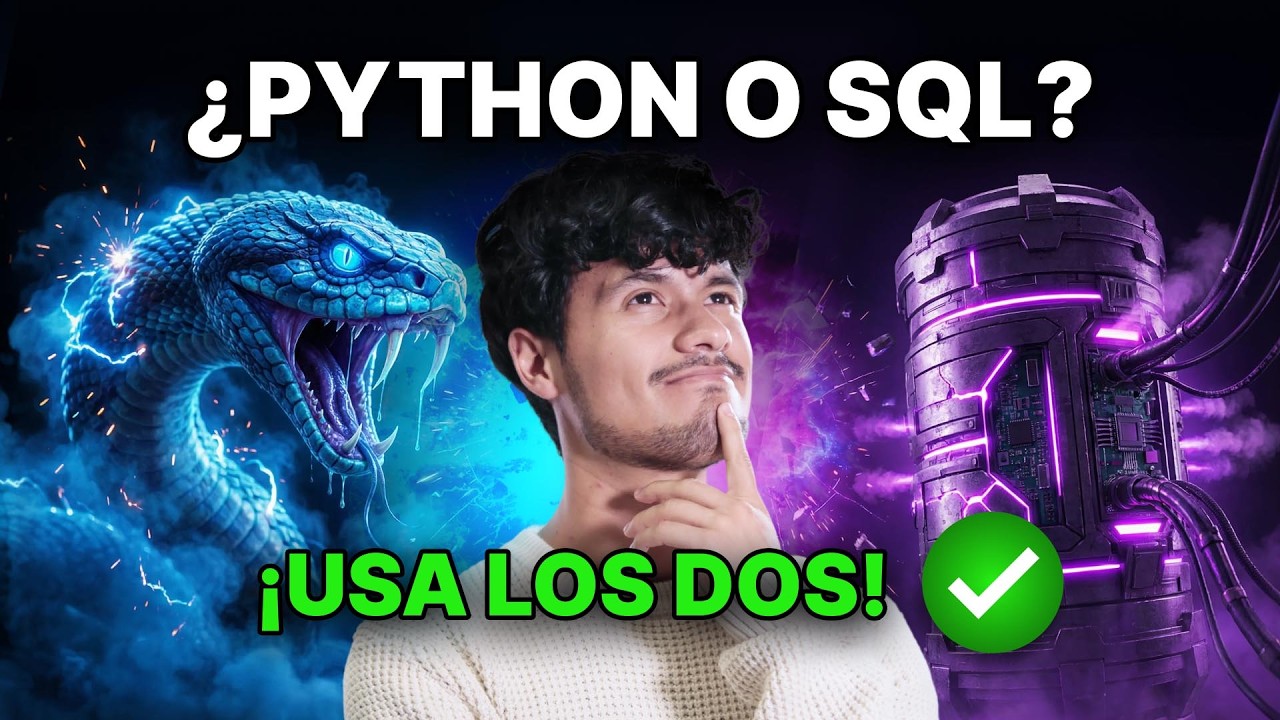 Python + SQL 🐍⛁ desde cero: consulta bases de datos como un PRO